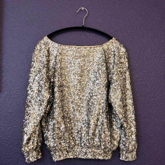 || Alice + Olivia Sequin Top || - Picture 5 of 5